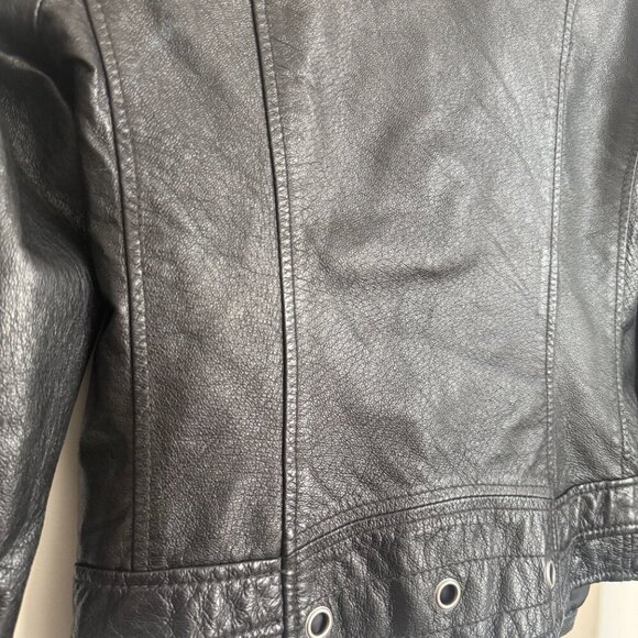 Victoria's Secret Rezrekshn by Esther Chen | Vintage 00's Era Leather Jacket XS - Picture 14 of 16